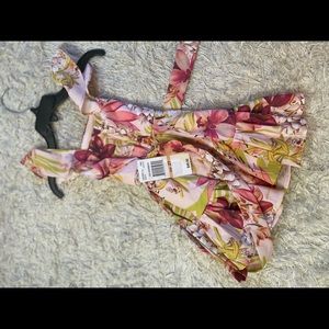 NWT GB Girls Tropical Floral Dress